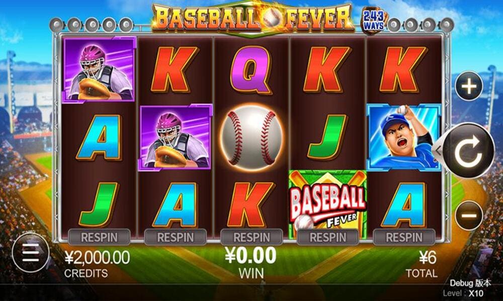 Slot Baseball Fever Provider CQ9 Menyambut Kemenangan Arena Baseball